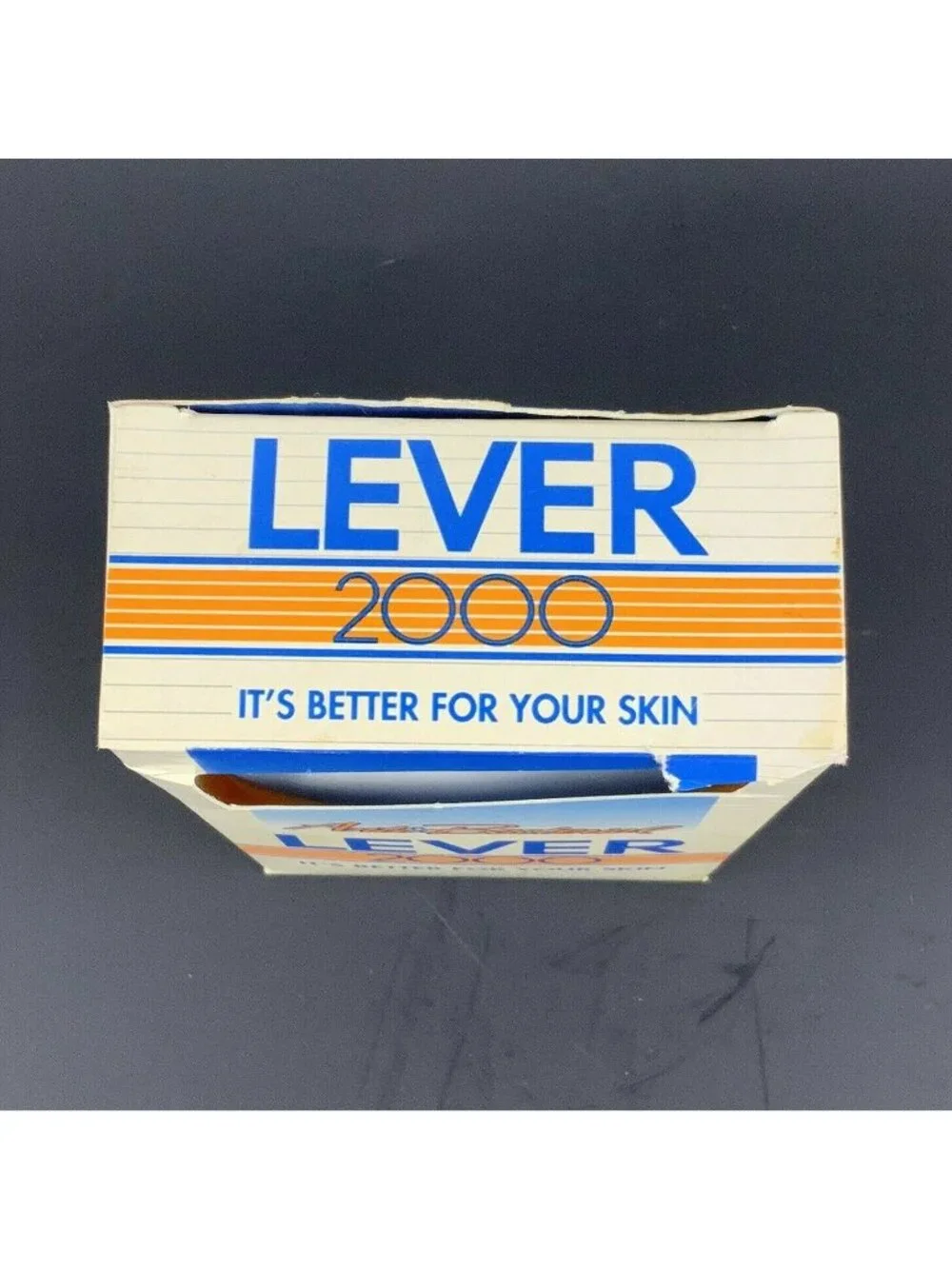 Anti-Bacterial Lever 2000 Liquid Soap 7 Fl Oz Pump Bottle 1994 Vintage